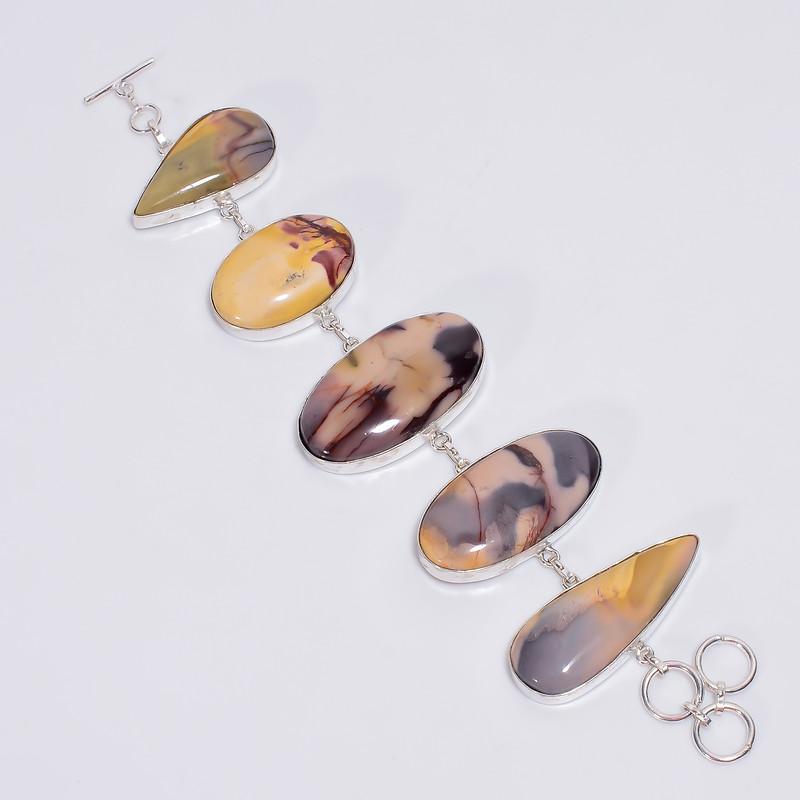 Mind Blowing Top Grade Qualite 100% Natural Botswana Agate Ethnic Style Handmade Jewelry 925 Steling Silver Plated Bracelet 7-8 WSJ-4681 7-8 жовтий
Mind Blowing Top Grade Qualite 100% Natural Botswana Agate Ethnic Style Handmade Jewelry 925 Steling Silver Plated Bracelet 7-8 WSJ-4681 7-8 жовтий