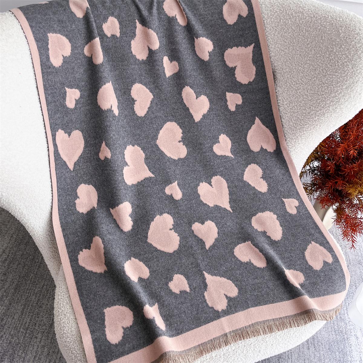 Heart Pattern Winter Women Scarf Premium Double-Sided Faux Cashmere Warm Scarves Luxury Wrap Shawls Blanket Pashmina Neckerchief 60x185cm
Heart Pattern Winter Women Scarf Premium Double-Sided Faux Cashmere Warm Scarves Luxury Wrap Shawls Blanket Pashmina Neckerchief 60x185cm