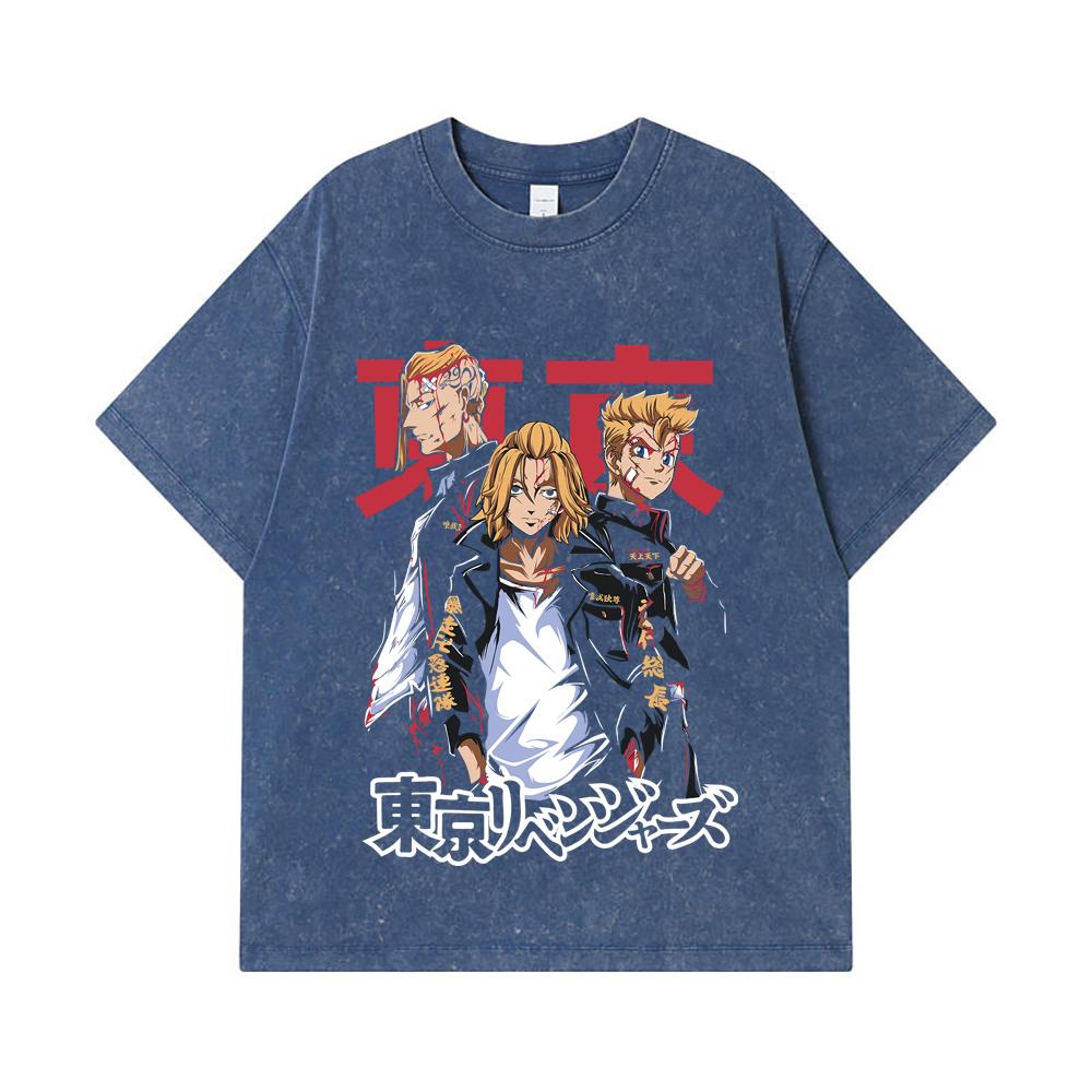 275 GSM Washed T-shirts 100% Cotton Tokyo Revengers V1 Print Unisex Heavy Cotton T Shirt 2XL королівський синій колір
275 GSM Washed T-shirts 100% Cotton Tokyo Revengers V1 Print Unisex Heavy Cotton T Shirt 2XL королівський синій колір