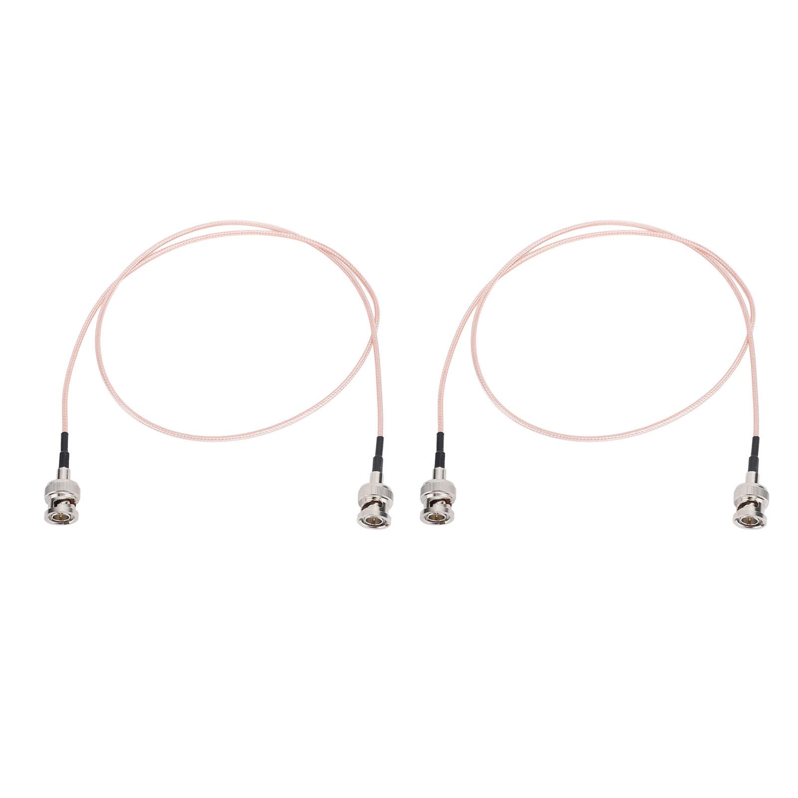 2PCS HD SDI Cable Brass PTFE 80cm 75ohm BNC Male to Male SDI Cable for Cameras BMCC Video Equipment
2PCS HD SDI Cable Brass PTFE 80cm 75ohm BNC Male to Male SDI Cable for Cameras BMCC Video Equipment