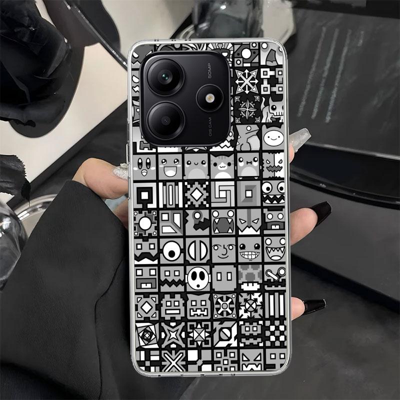 Geometry Dash Game Phone Case for Xiaomi Redmi Note 14 13 14S 12S 12 11S 11T 11E Pro Plus 11 10 10S 9S 5G Soft Silicone Cover Redmi Note 13 Pro 5G
Geometry Dash Game Phone Case for Xiaomi Redmi Note 14 13 14S 12S 12 11S 11T 11E Pro Plus 11 10 10S 9S 5G Soft Silicone Cover Redmi Note 13 Pro 5G