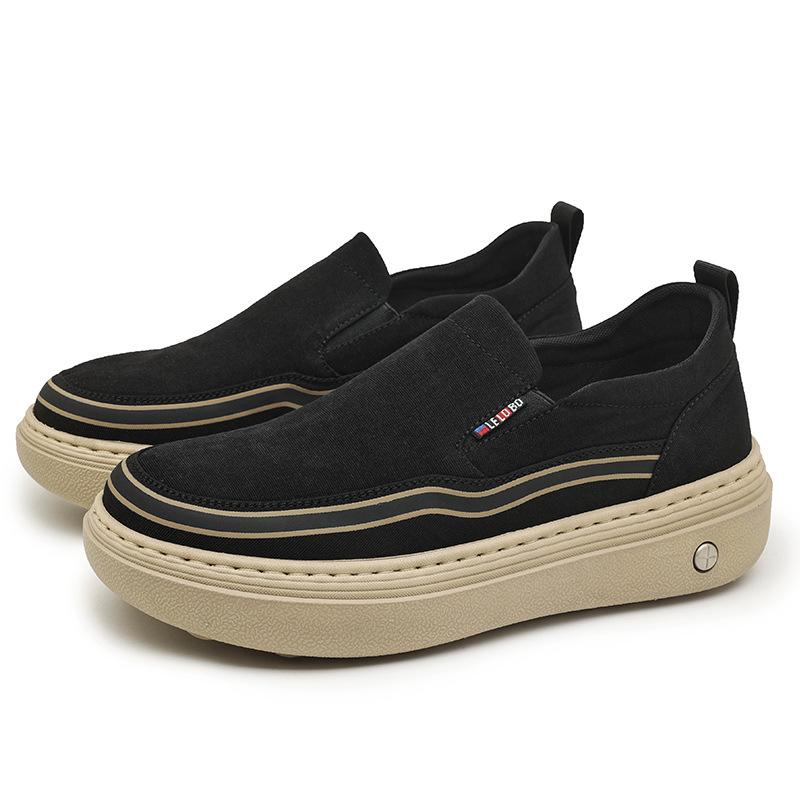 New autumn men s shoes platform canvas shoes casual trendy shoes old Beijing cloth shoes one pedal lazy comfortable driving shoes 44
New autumn men s shoes platform canvas shoes casual trendy shoes old Beijing cloth shoes one pedal lazy comfortable driving shoes 44