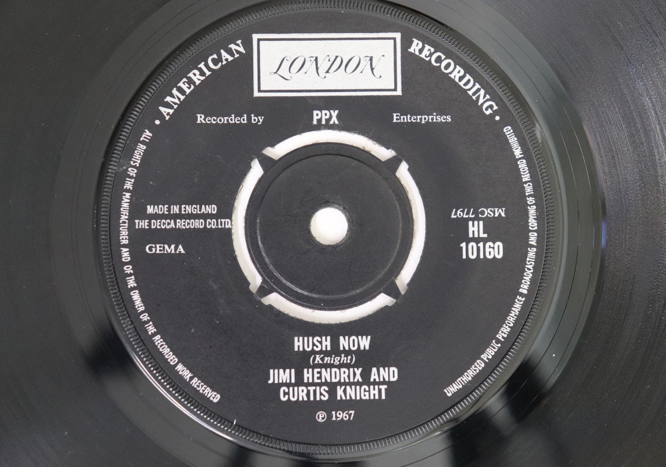 7inch Record JIMI HENDRIX, CURTIS KNIGHT - Hush Now / Flashing HL10160 LONDON 1967 UK Rock Used
7inch Record JIMI HENDRIX, CURTIS KNIGHT - Hush Now / Flashing HL10160 LONDON 1967 UK Rock Used