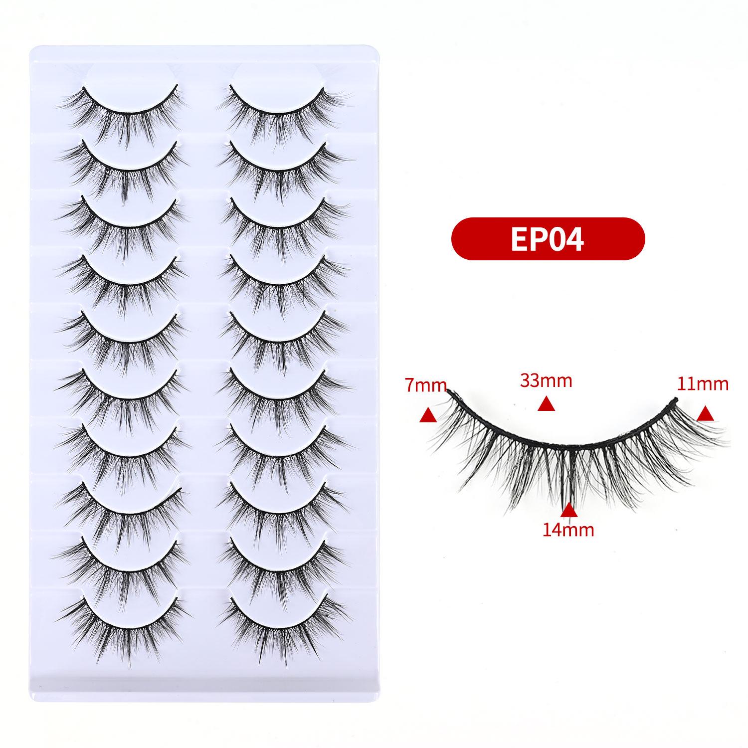 Натуральные густые накладные ресницы-пучки для начинающих - Макияж маленького дьявола COS
Натуральные густые накладные ресницы-пучки для начинающих - Макияж маленького дьявола COS