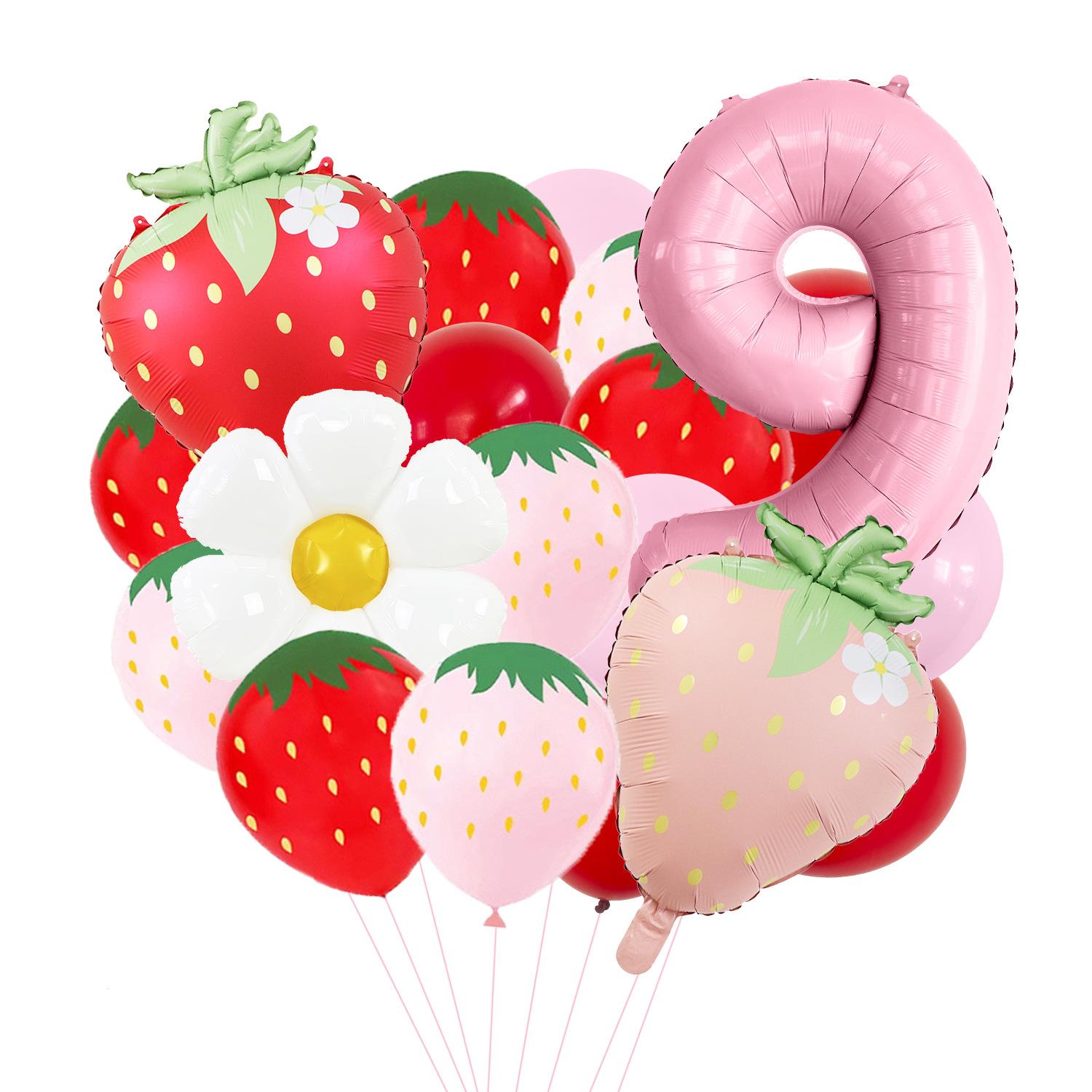 Fruit Theme Matte Strawberry Aluminum Film Balloon Set Children S Birthday Party Scene Arrangement Photo Props Strawberry Set 9
Fruit Theme Matte Strawberry Aluminum Film Balloon Set Children S Birthday Party Scene Arrangement Photo Props Strawberry Set 9