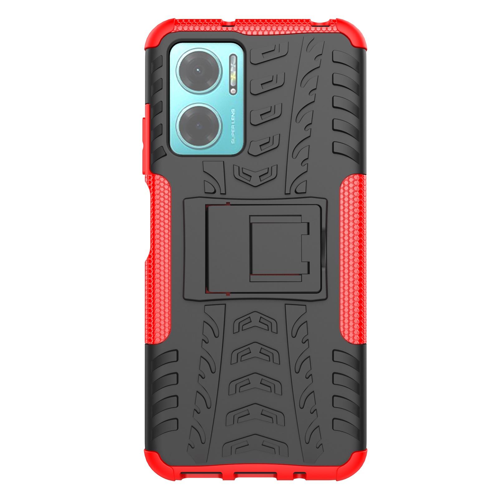 For Xiaomi Redmi Note 11E 5G/10 5G/10 Prime+ 5G Tire Texture Shock-Absorption Cover Kickstand Combo PC+TPU Dual Layer Design Protective Phone Case Red
For Xiaomi Redmi Note 11E 5G/10 5G/10 Prime+ 5G Tire Texture Shock-Absorption Cover Kickstand Combo PC+TPU Dual Layer Design Protective Phone Case Red