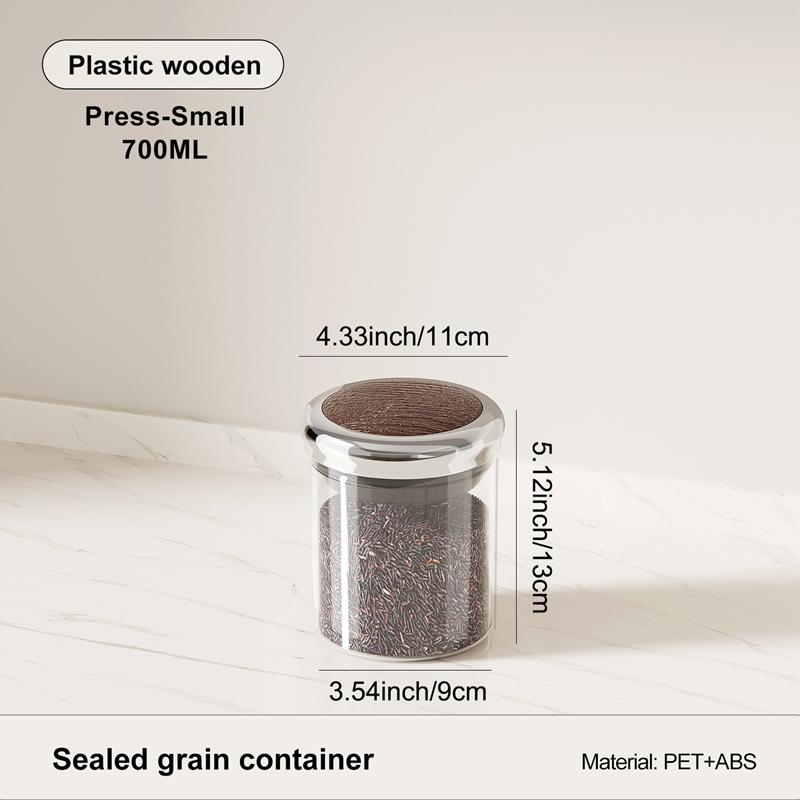 UFORU Clear Airtight Food Storage Container, Large Mouth Cereal Jar, Food Grade Multi Size Organizer
UFORU Clear Airtight Food Storage Container, Large Mouth Cereal Jar, Food Grade Multi Size Organizer