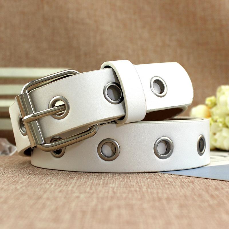 Women Leather Belt Round Metal Pin Buckle Circle Belt Fashion Row Grommet Waist Belt Strap EMA белый
Women Leather Belt Round Metal Pin Buckle Circle Belt Fashion Row Grommet Waist Belt Strap EMA белый