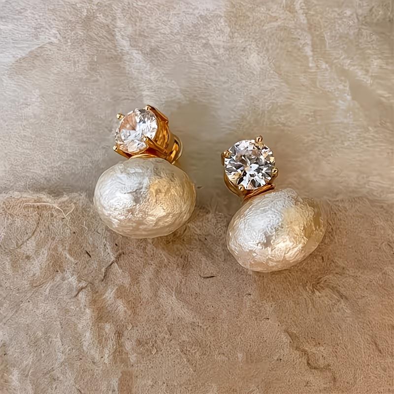 Retro Anti-Pearl Earrings Niche Design Sense of High-Level Temperament Fashion Easy Ear Studs, Suitable for Daily Wear, Wedding Anniversary белый
Retro Anti-Pearl Earrings Niche Design Sense of High-Level Temperament Fashion Easy Ear Studs, Suitable for Daily Wear, Wedding Anniversary белый