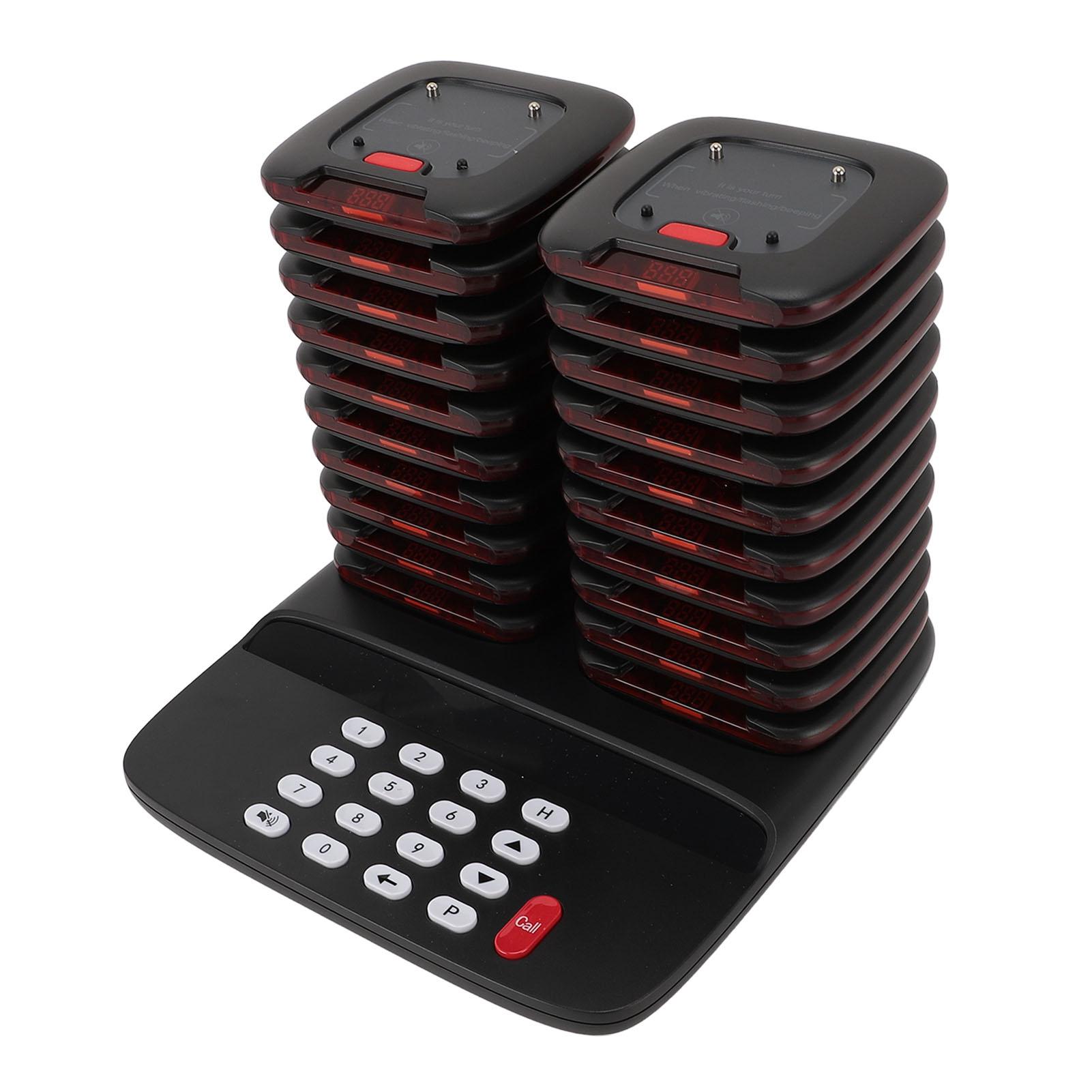 Система пейджера для ресторанов с 20 биперами, радиус действия от 800 до 1000 м, квадратная форма, вибрация, мигание UK Plug
Система пейджера для ресторанов с 20 биперами, радиус действия от 800 до 1000 м, квадратная форма, вибрация, мигание UK Plug