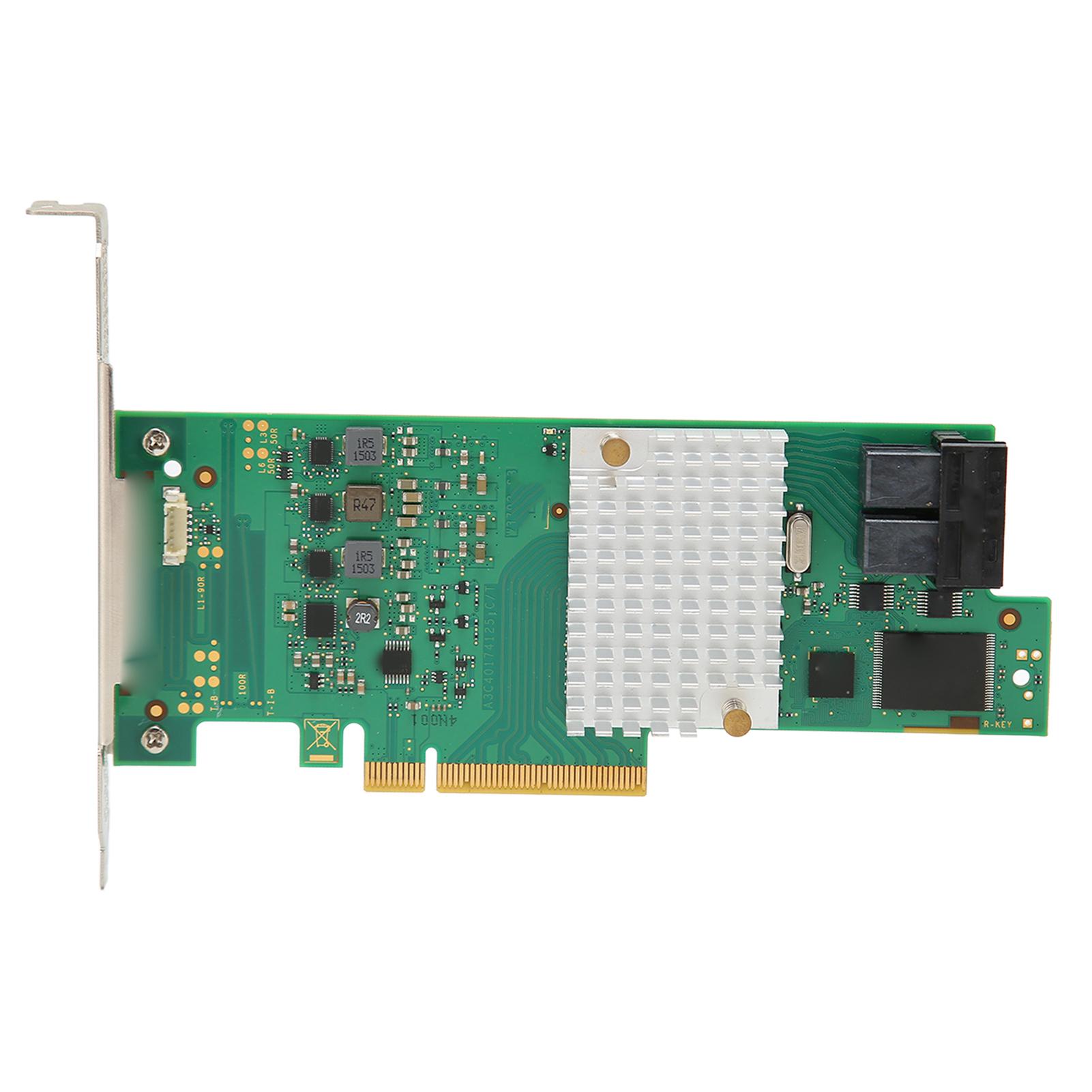 LSI SAS3008 Array Card 8 Port 12Gb s PCIE 3.0 Plug and Play SAS RAID Array Card for SATA Terminal Device
LSI SAS3008 Array Card 8 Port 12Gb s PCIE 3.0 Plug and Play SAS RAID Array Card for SATA Terminal Device