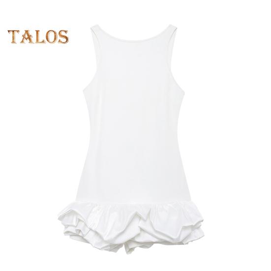 Женское сексуальное мини-платье, однотонное, облегающее, женское платье с круглым вырезом, без рукавов, с открытой спиной, короткое платье для праздничной вечеринки M белый
Женское сексуальное мини-платье, однотонное, облегающее, женское платье с круглым вырезом, без рукавов, с открытой спиной, короткое платье для праздничной вечеринки M белый