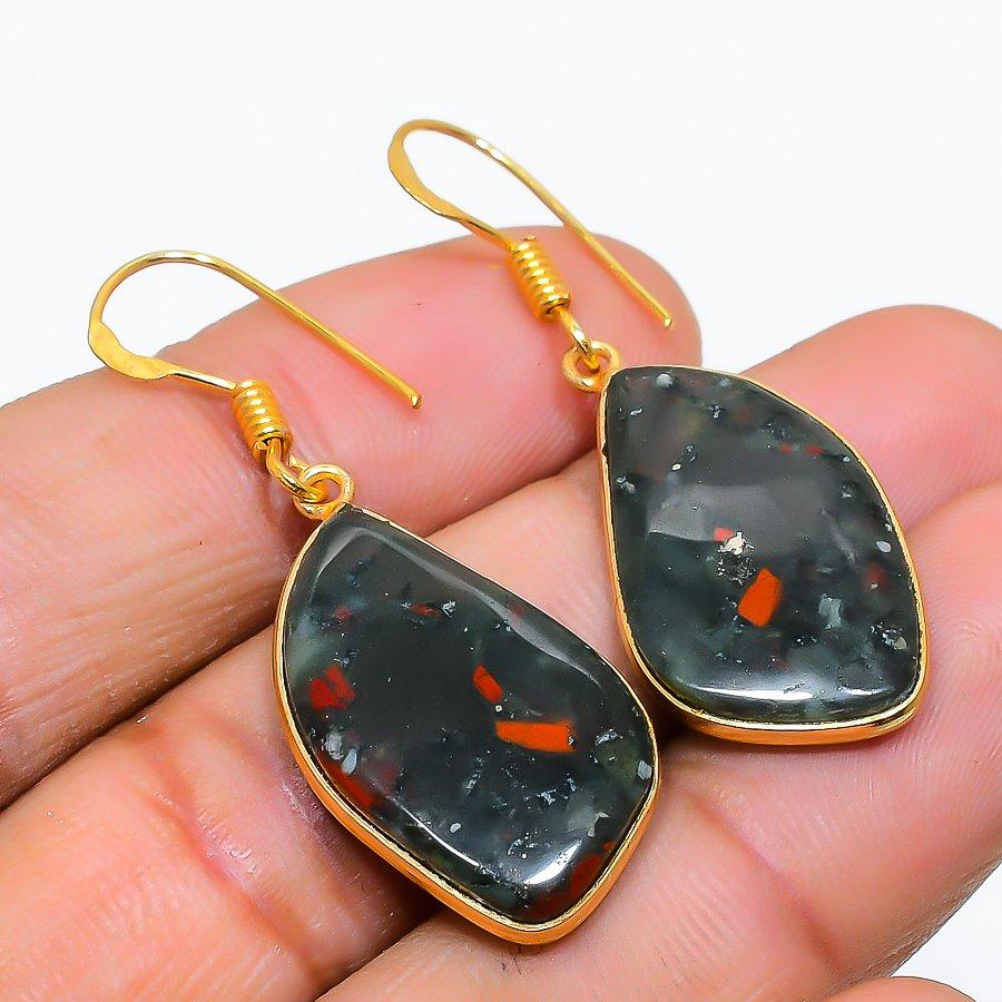 Boulder Opal Gemstone 925 Solid Sterling Silver Jewelry Earring 1.69 GK-5661
Boulder Opal Gemstone 925 Solid Sterling Silver Jewelry Earring 1.69 GK-5661