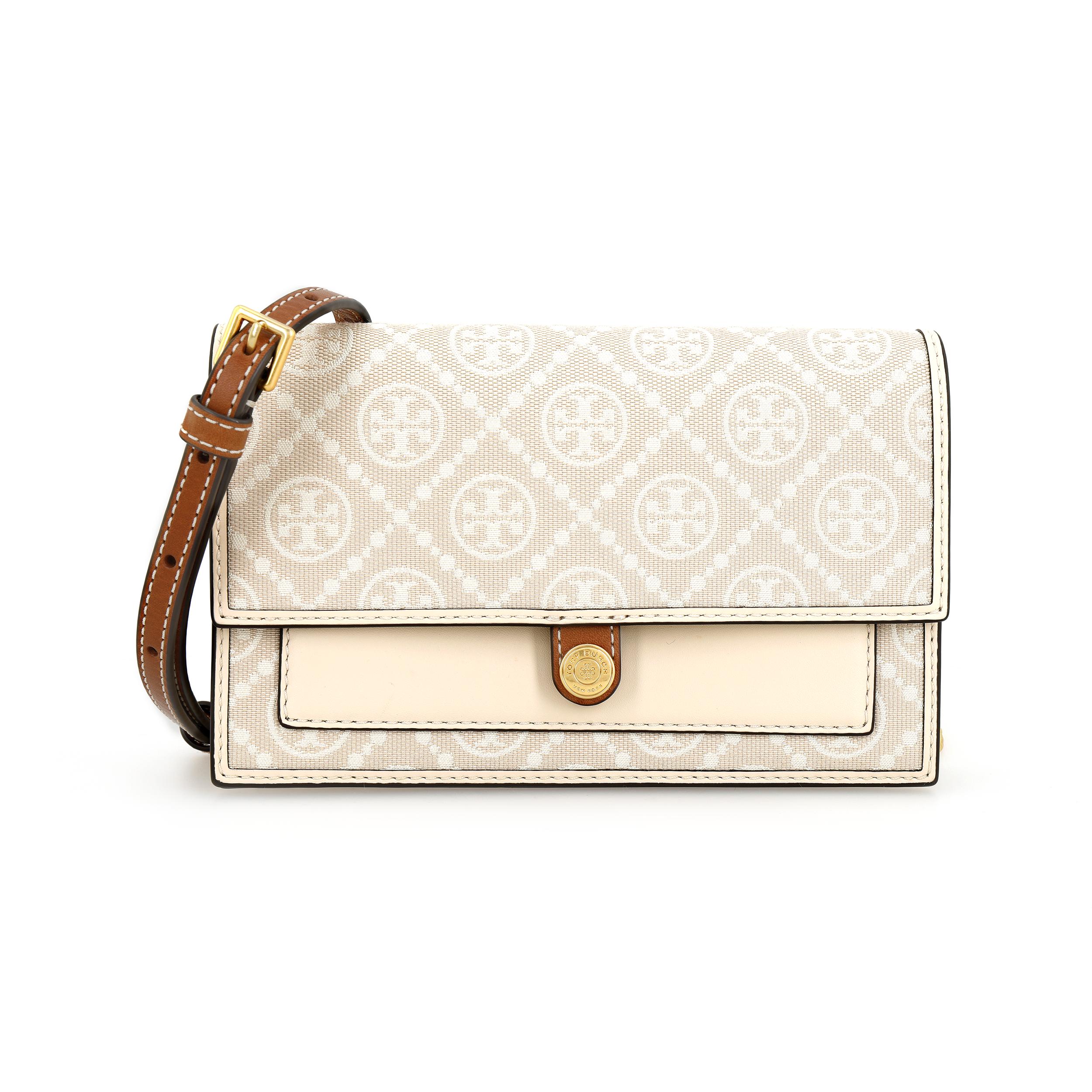 Tory Burch T Monogram Double T Logo Jacquard Magnetic Snap Chain Shoulder Bag Women shoulder bag Ivory 149061-254 Basic Set (Bag+Dust Bag)
Tory Burch T Monogram Double T Logo Jacquard Magnetic Snap Chain Shoulder Bag Women shoulder bag Ivory 149061-254 Basic Set (Bag+Dust Bag)