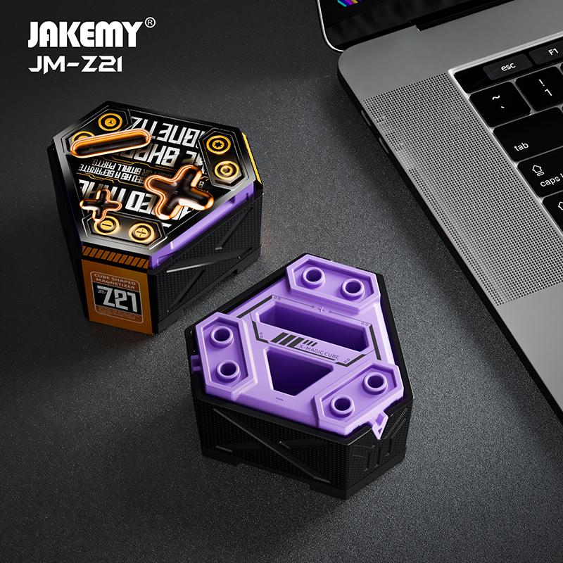 JAKEMY JM-Z21 Multi-Purpose 360° Rotating Magnetizer Demagnetizer Tool Magnetic Pick Up Tool Screwdriver Magnetic Degaussing фіолетовий
JAKEMY JM-Z21 Multi-Purpose 360° Rotating Magnetizer Demagnetizer Tool Magnetic Pick Up Tool Screwdriver Magnetic Degaussing фіолетовий