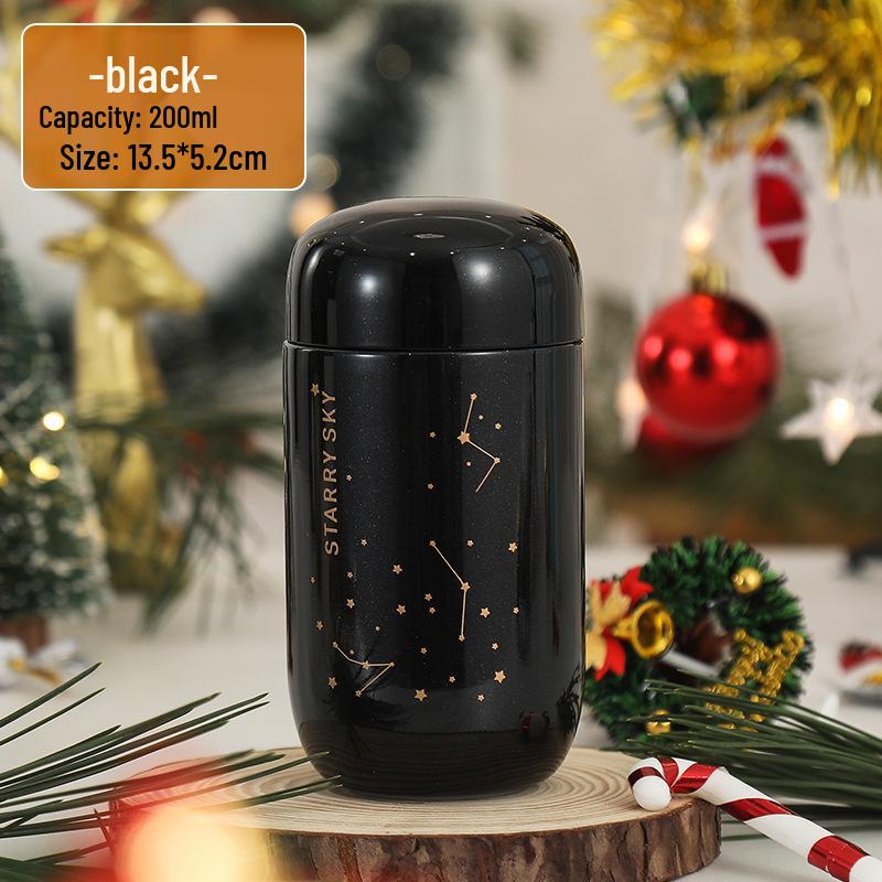 Egg-Shaped Starry Sky Insulated Cup: Cute 304 Stainless Steel, Double-Layer, Personalized Water Cup for Men and Women 200ML
Egg-Shaped Starry Sky Insulated Cup: Cute 304 Stainless Steel, Double-Layer, Personalized Water Cup for Men and Women 200ML