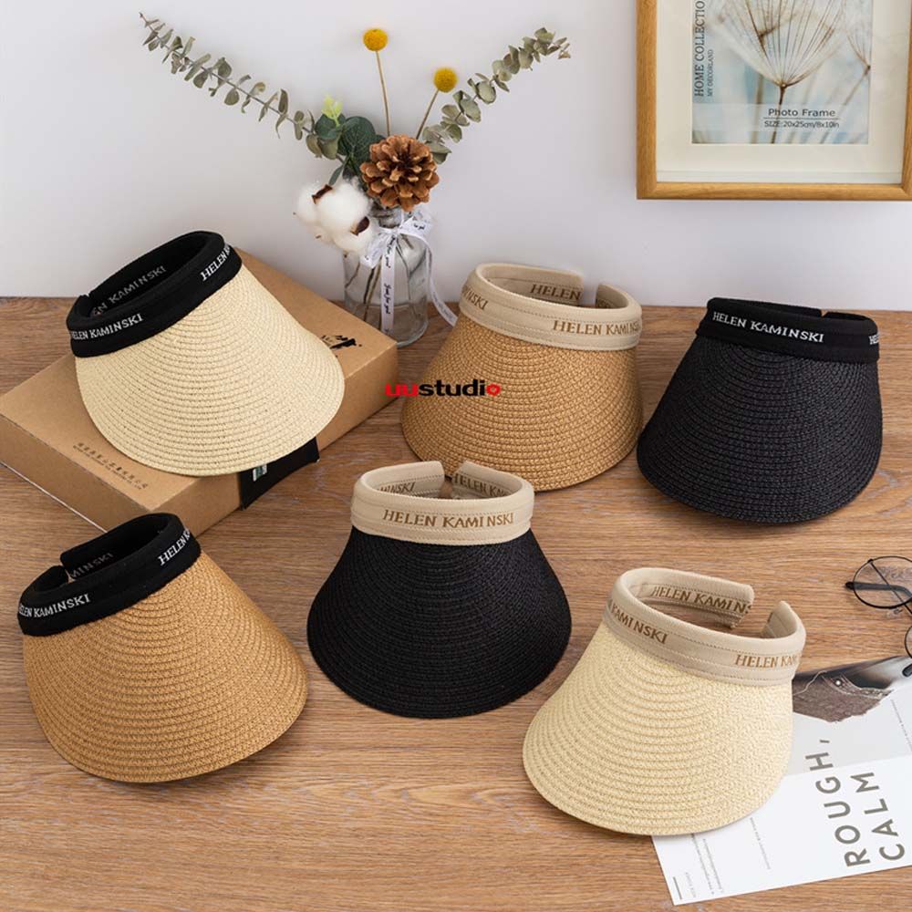 Woman Beach Cap Big Brim Sunscreen Hollow Sun Visor Straw Hat Sun Hat Weave Sun Cap Empty Top Cap
Woman Beach Cap Big Brim Sunscreen Hollow Sun Visor Straw Hat Sun Hat Weave Sun Cap Empty Top Cap