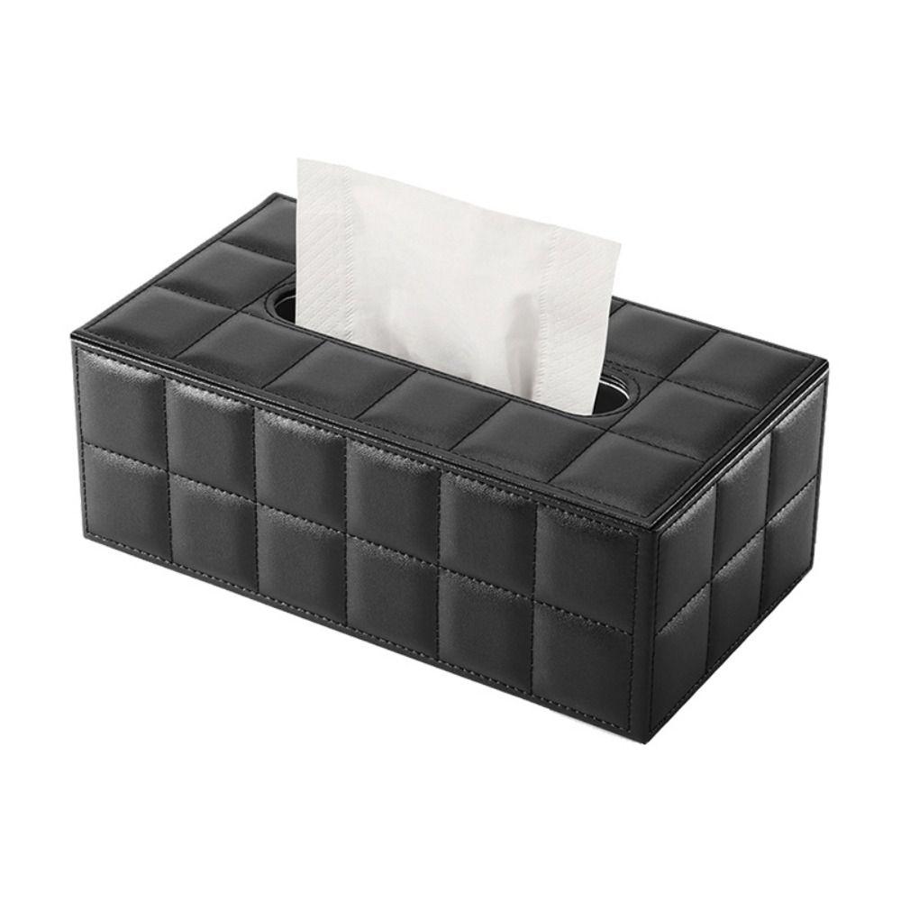 Leather Tissue Storage Box Large Capacity Napkin Dispenser Creative Paper Towel Case Office
Leather Tissue Storage Box Large Capacity Napkin Dispenser Creative Paper Towel Case Office