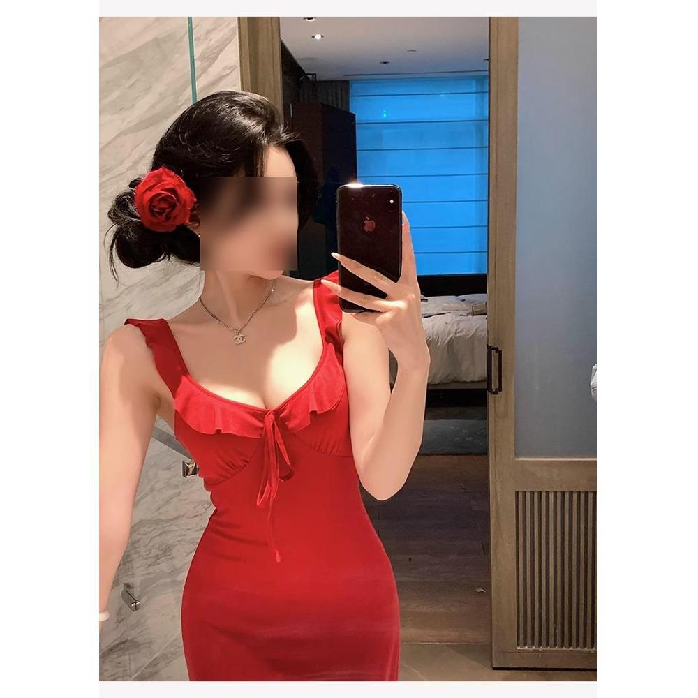 Ветер красное платье с V-образным вырезом на талии женское летнее новое ветер край листа лотоса длинное платье XL- (recommended 110-60kg)
Ветер красное платье с V-образным вырезом на талии женское летнее новое ветер край листа лотоса длинное платье XL- (recommended 110-60kg)