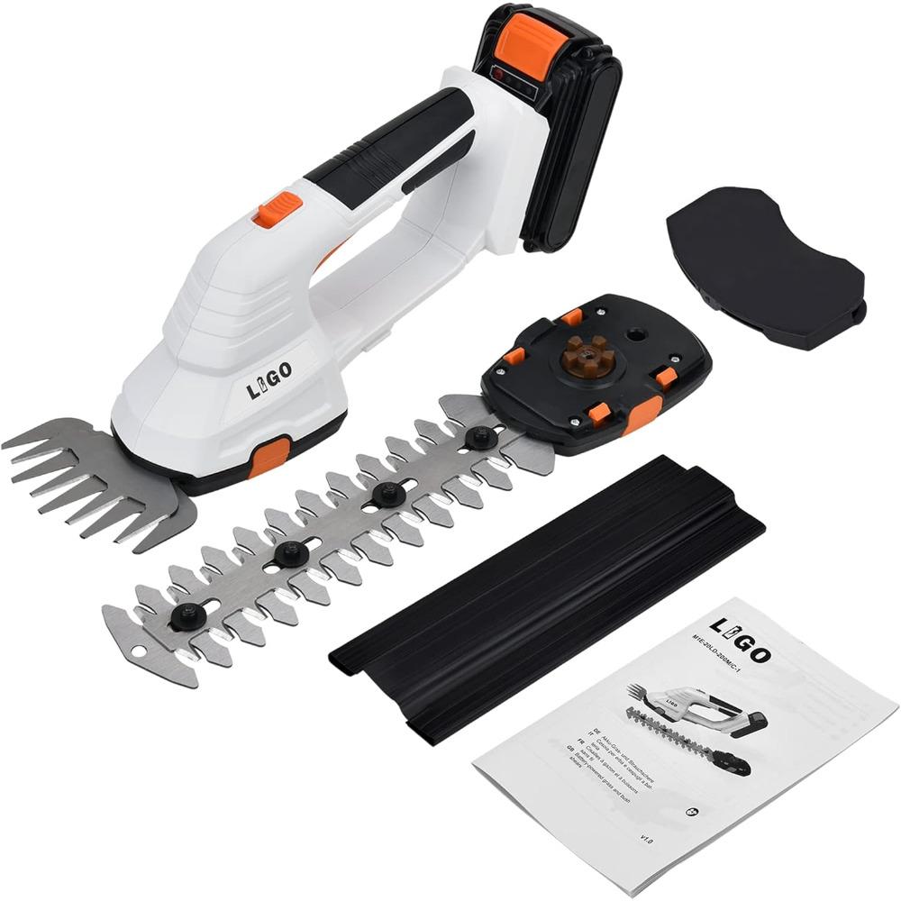 20V Cordless Grass Shear for Gardening, 2000mAh Lithium-ion 2 in 1 Battery Hedge Trimmer, Shear Shubber Trimmer Including United States
20V Cordless Grass Shear for Gardening, 2000mAh Lithium-ion 2 in 1 Battery Hedge Trimmer, Shear Shubber Trimmer Including United States