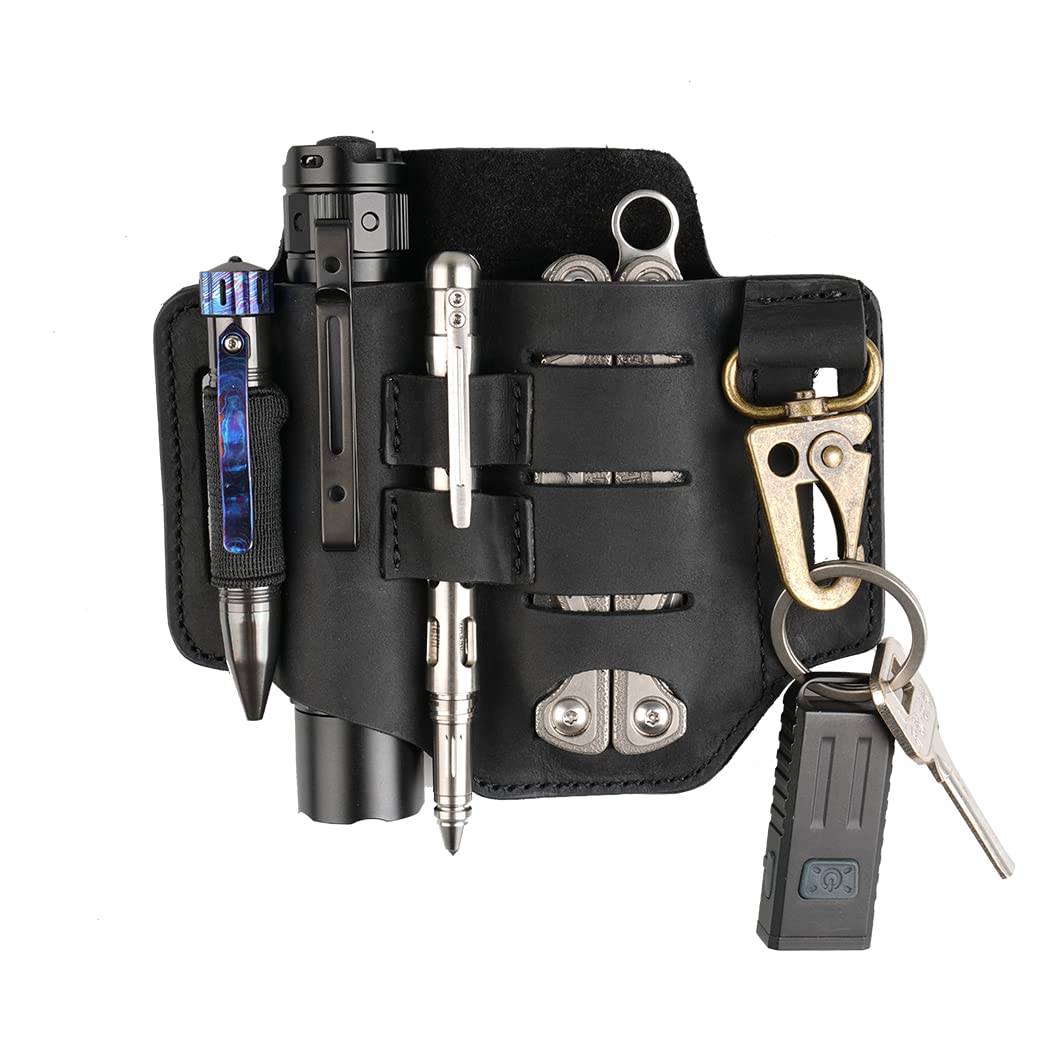 VIPERADE PJ16 Leather Sheath for Belt, Tool Leather Sheath for Knife, Knife Leather Sheath for Men, Multi Tool Sheath for Leatherman, Flashlight
VIPERADE PJ16 Leather Sheath for Belt, Tool Leather Sheath for Knife, Knife Leather Sheath for Men, Multi Tool Sheath for Leatherman, Flashlight