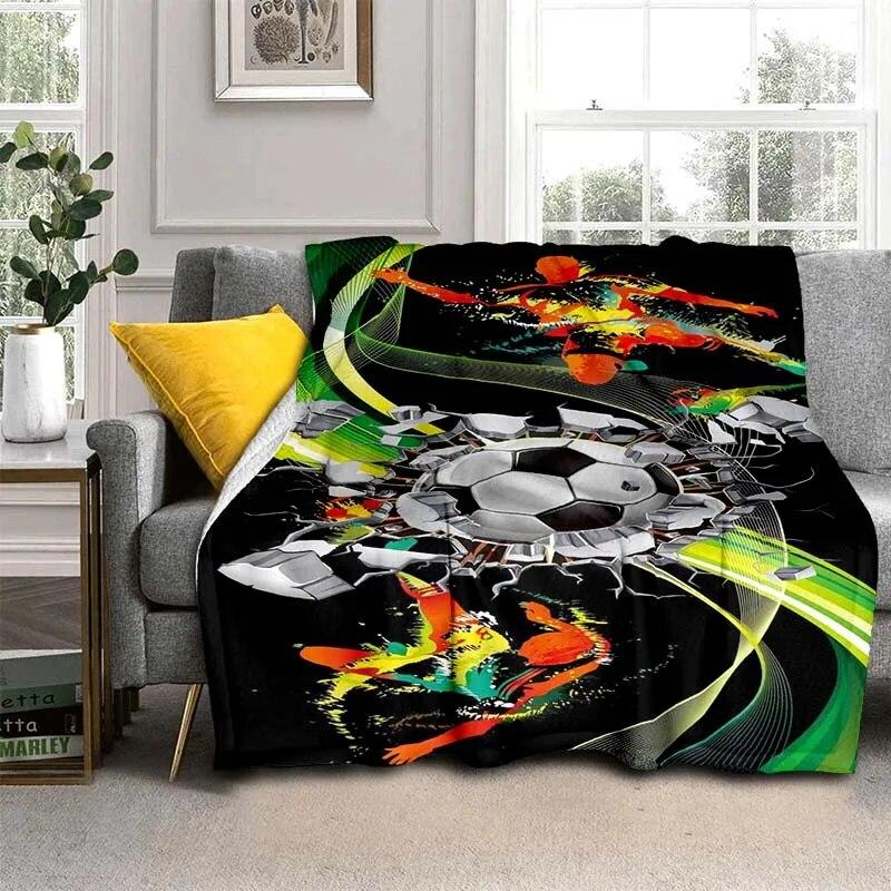 Футбольное одеяло с 3D принтом на все времена года, теплое и мягкое одеяло для дивана, дивана, офиса, дома, путешествий, кемпинга, подарок на день рождения 30x40in
Футбольное одеяло с 3D принтом на все времена года, теплое и мягкое одеяло для дивана, дивана, офиса, дома, путешествий, кемпинга, подарок на день рождения 30x40in