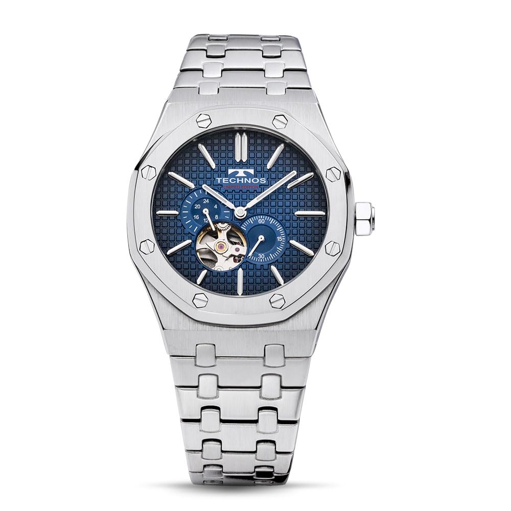 TECHNOS T9B63SN Winding Silver Navy Dial Automatic/Manual Men s Watch, Case, синий
TECHNOS T9B63SN Winding Silver Navy Dial Automatic/Manual Men s Watch, Case, синий