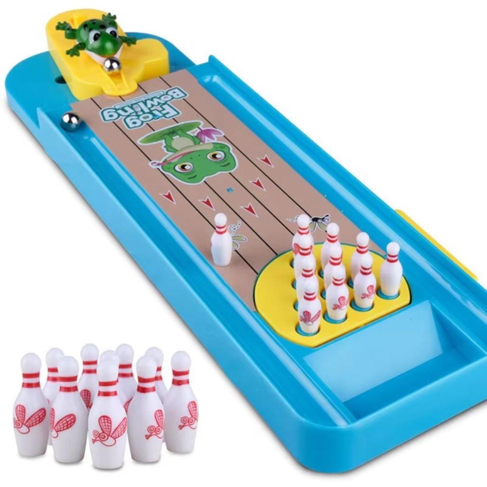 Educational Gift Bowling Table Top Game Dual Player Table Sports Game for Kids синій
Educational Gift Bowling Table Top Game Dual Player Table Sports Game for Kids синій