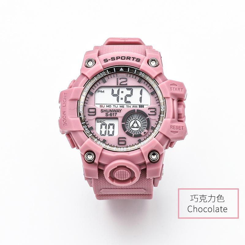 New multi-functional luminous candy color waterproof electronic watch student trend sports simple waterproof electronic watch default bag
New multi-functional luminous candy color waterproof electronic watch student trend sports simple waterproof electronic watch default bag