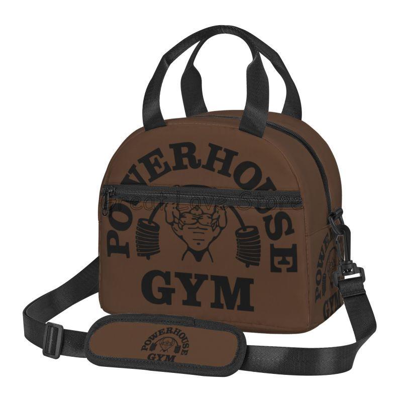 Powerhouse Gym Logo Print Thermal Lunch Bag with Adjustable Shoulder Strap Insulated Lunch Box Reusable Portable Bento Tote Bag
Powerhouse Gym Logo Print Thermal Lunch Bag with Adjustable Shoulder Strap Insulated Lunch Box Reusable Portable Bento Tote Bag