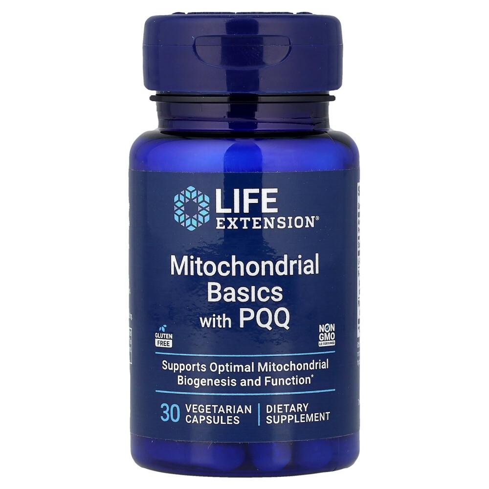 Life Extension Mitochondrial Basic Capsules with PQQ, 30 Count 30 pcs - 1 ea
Life Extension Mitochondrial Basic Capsules with PQQ, 30 Count 30 pcs - 1 ea