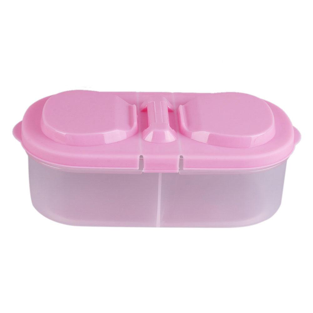 2 Grid Food Storage Box Cosmetics Stationery Holder Home Organizer розовый
2 Grid Food Storage Box Cosmetics Stationery Holder Home Organizer розовый