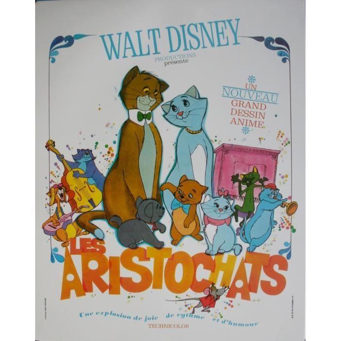 LES ARISTOCHATS Affiche Cinéma Originale Roulée Petit format 53x40cm Movie Poster Walt Disney Retirage
LES ARISTOCHATS Affiche Cinéma Originale Roulée Petit format 53x40cm Movie Poster Walt Disney Retirage