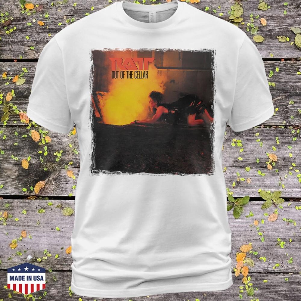 Cotton T-Shirt Ratt Out of the Cellar Album Tee Stephen Pearcy Juan Croucier Unisex T-Shirt XL
Cotton T-Shirt Ratt Out of the Cellar Album Tee Stephen Pearcy Juan Croucier Unisex T-Shirt XL