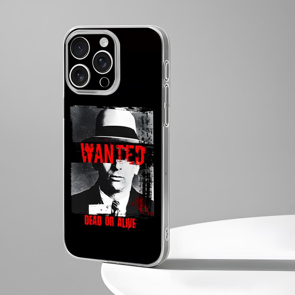 Wanted Dead Or Alive Phone Case New For IPhone 16 15 14 12 13 11 Pro Max Mini X XR XS Plus Black Silicone Transparent Cover iPhone16promax
Wanted Dead Or Alive Phone Case New For IPhone 16 15 14 12 13 11 Pro Max Mini X XR XS Plus Black Silicone Transparent Cover iPhone16promax