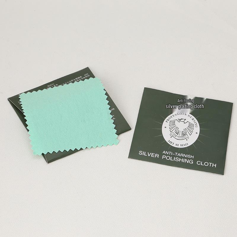 Sterling Silver Anti-Tarnish Polishing Cloth for Maintenance
Sterling Silver Anti-Tarnish Polishing Cloth for Maintenance