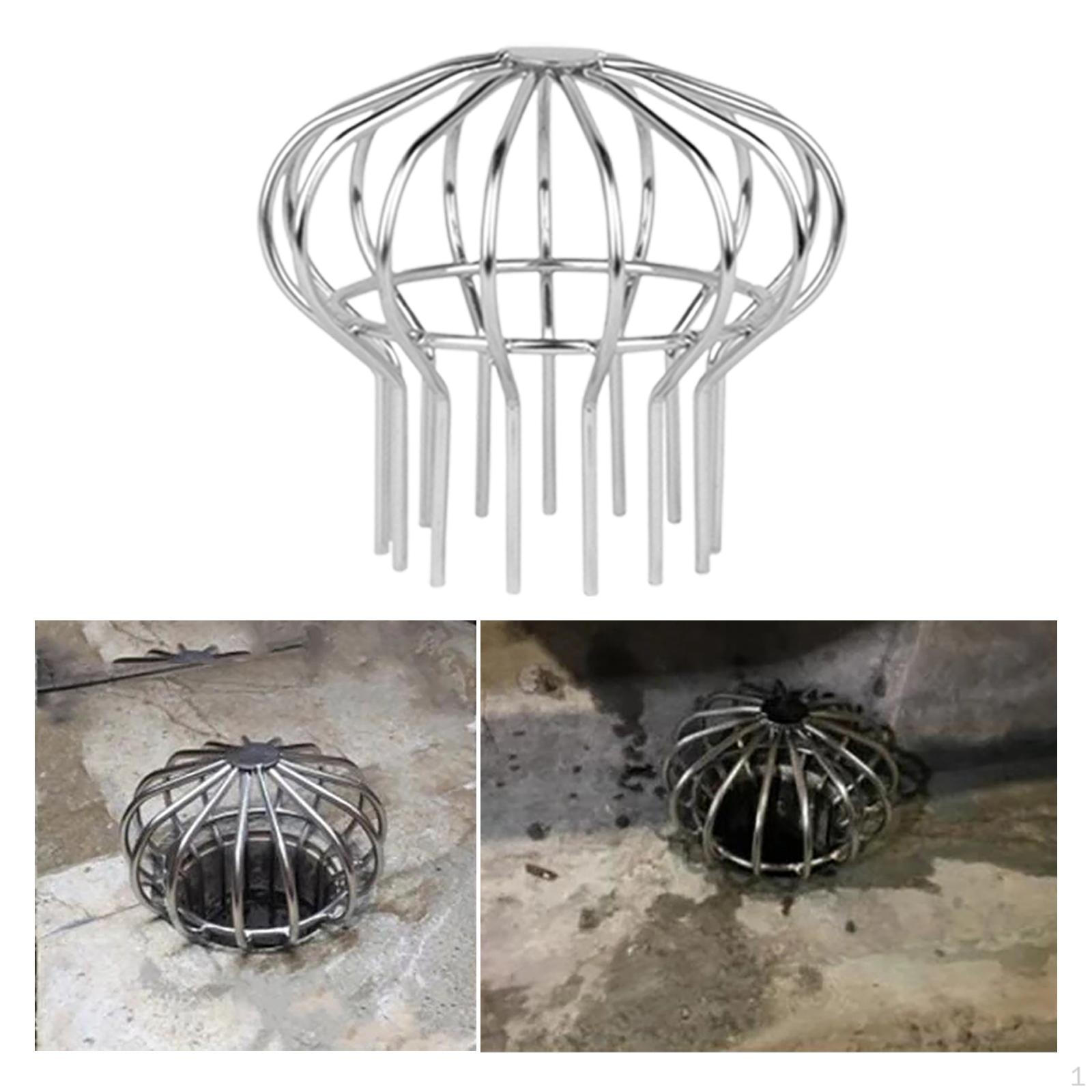 304 Stainless Steel Floor Drain Strainer Stops Blockage Leaves Debris - Gutter Balloon Guard 190x175mm
304 Stainless Steel Floor Drain Strainer Stops Blockage Leaves Debris - Gutter Balloon Guard 190x175mm
