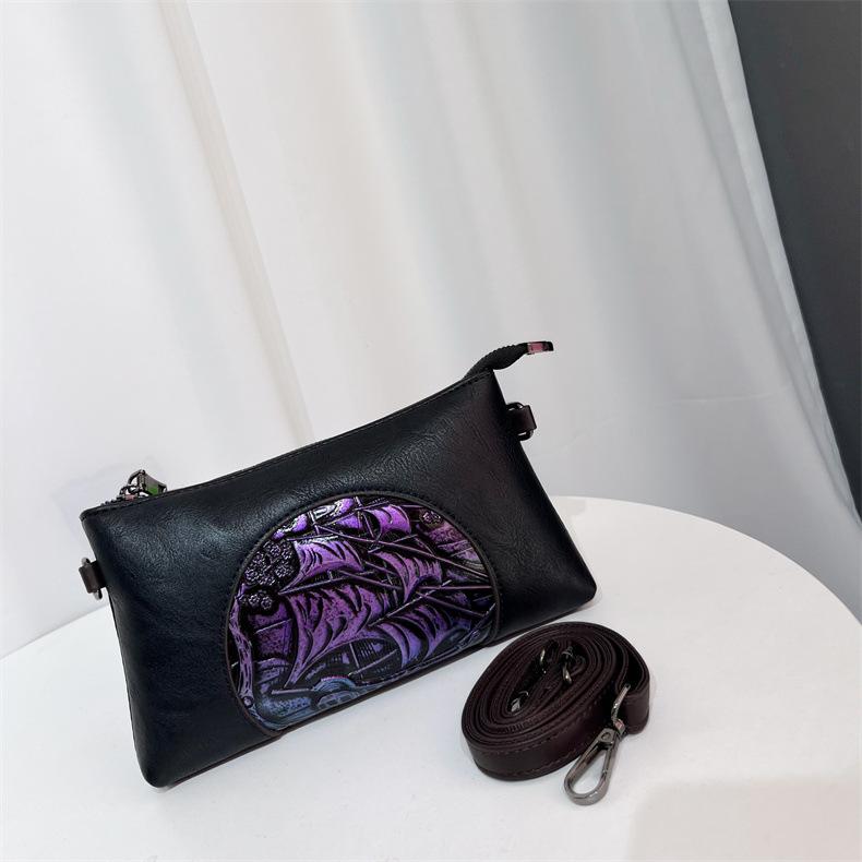 Литературная сумка-кроссбоди на плечо в китайском стиле с тиснением, высококачественная, мягкая, прочная, модная, изысканная, легкая, для поездок на работу, для улицы чёрный
Литературная сумка-кроссбоди на плечо в китайском стиле с тиснением, высококачественная, мягкая, прочная, модная, изысканная, легкая, для поездок на работу, для улицы чёрный