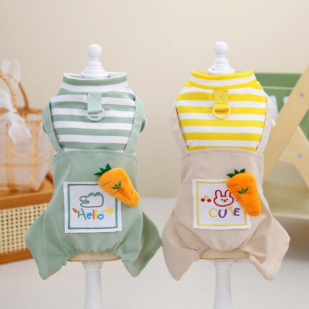 Fashionable Puppy Jumpsuit with Radish Dog Pajamas Pet Supplies Pet Dog Clothes Summer M зелений
Fashionable Puppy Jumpsuit with Radish Dog Pajamas Pet Supplies Pet Dog Clothes Summer M зелений