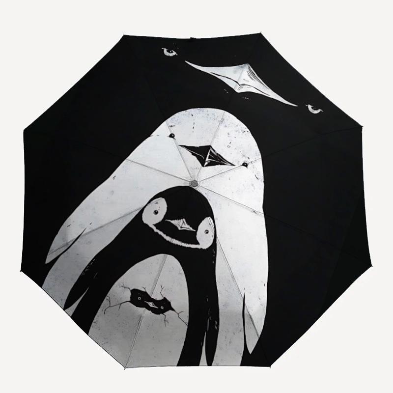 1pc Penguin Family Adventure Auto Open/close, 8-Rib Iron Frame, Compact Folding Cute Umbrella All-Season Portable Umbrella for Travel 030
1pc Penguin Family Adventure Auto Open/close, 8-Rib Iron Frame, Compact Folding Cute Umbrella All-Season Portable Umbrella for Travel 030