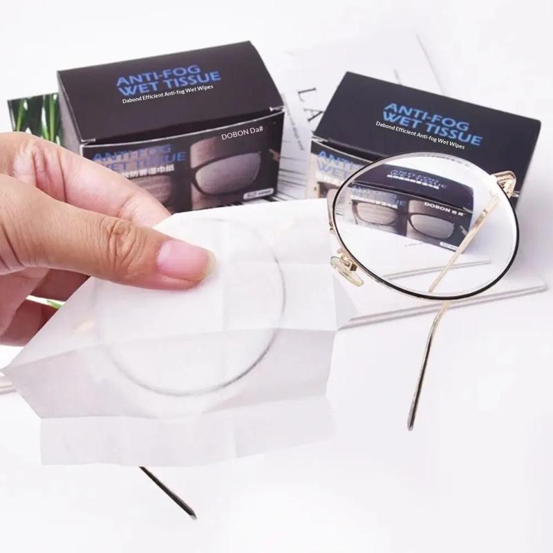 50Pcs/Box Anti-Fog Wipes For Glasses Pre-Moistened Antifog Lens Wipe Individually Wrapped Disposable Defogger Eyeglass Wipes 1pcs
50Pcs/Box Anti-Fog Wipes For Glasses Pre-Moistened Antifog Lens Wipe Individually Wrapped Disposable Defogger Eyeglass Wipes 1pcs