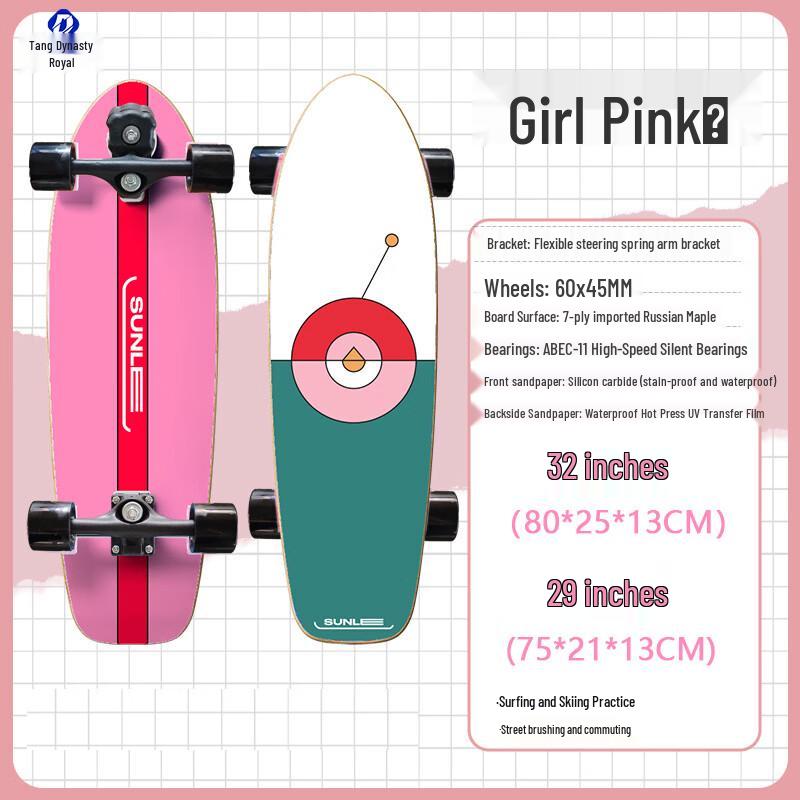 Datang Yudi Land Surf Skateboard with Flashing Wheels 29 inch
Datang Yudi Land Surf Skateboard with Flashing Wheels 29 inch