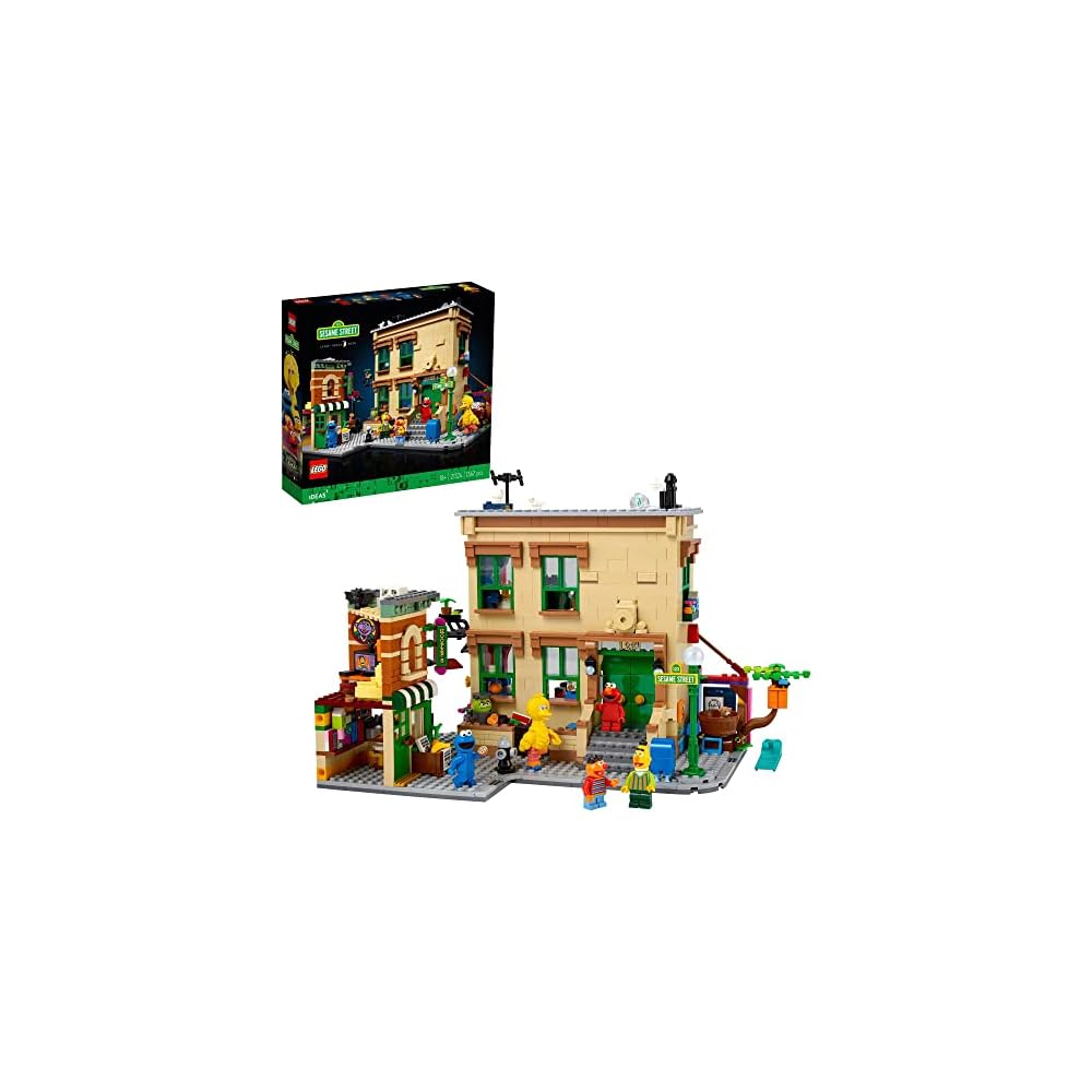 LEGO Ideas Sesame Street 123 Building Set Toy Blocks for Kids and Adults
LEGO Ideas Sesame Street 123 Building Set Toy Blocks for Kids and Adults