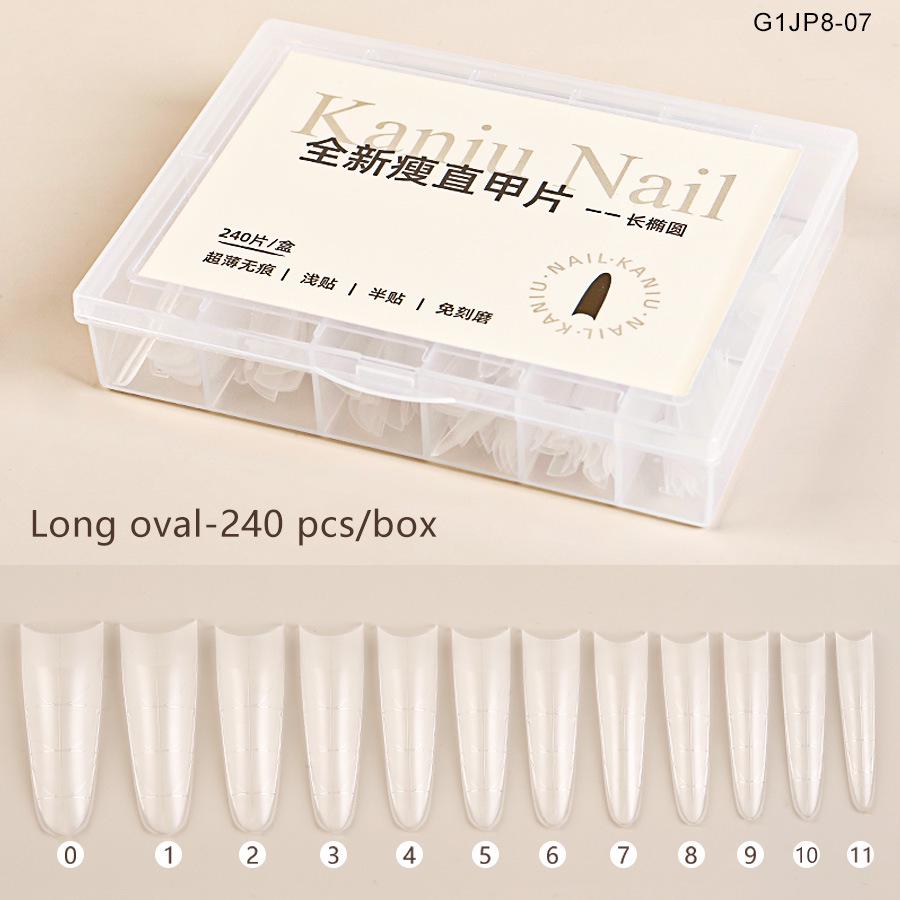 Crescent Seamless Nail Tip: Ultra-Thin, Trapezoid Extension, No-File Needed
Crescent Seamless Nail Tip: Ultra-Thin, Trapezoid Extension, No-File Needed