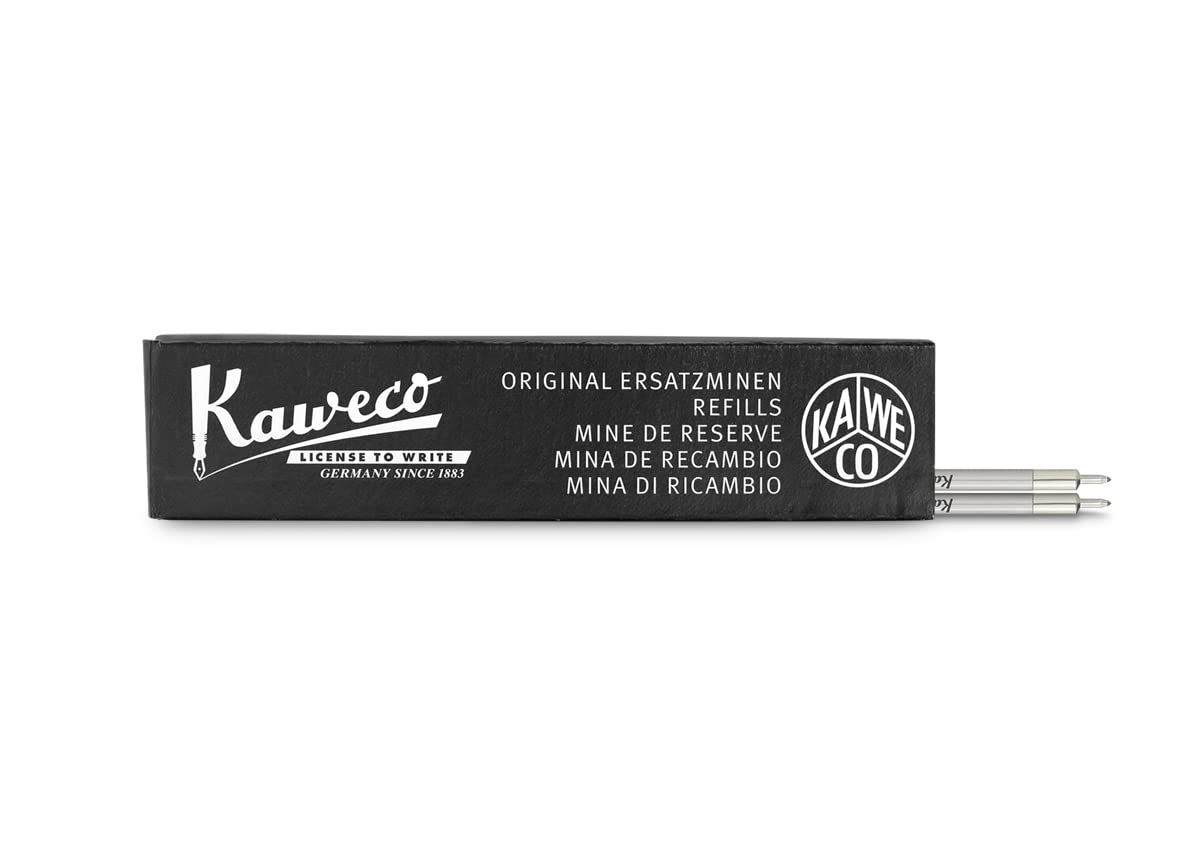 Kaweco Ballpoint Pen Refill Needle Type of Black Oil-Based (D/1), Short, (Set 2), 10002053, чёрный
Kaweco Ballpoint Pen Refill Needle Type of Black Oil-Based (D/1), Short, (Set 2), 10002053, чёрный