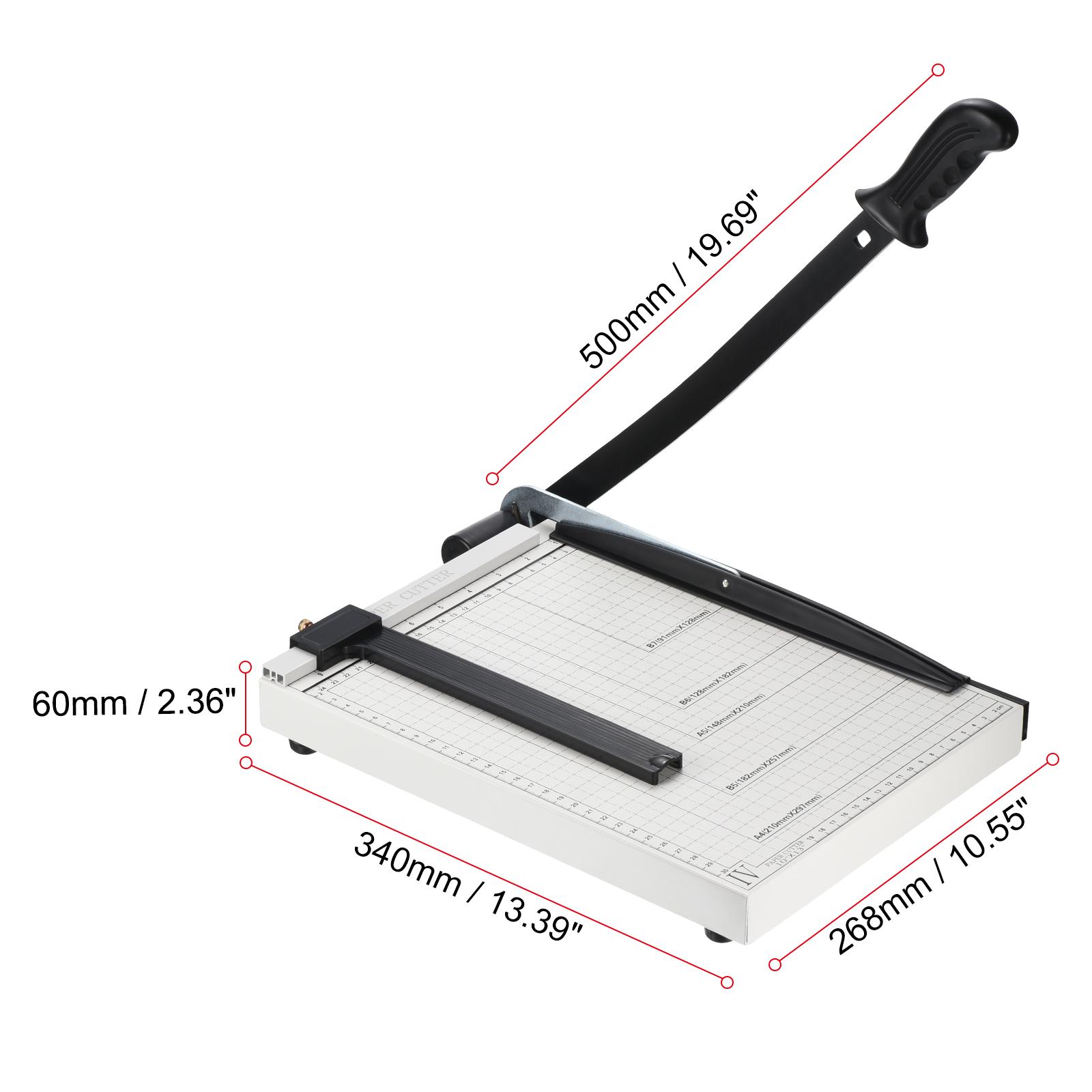 Paper Cutter A4 Stack Paper Trimmer for Cardstock 12 Cutting Length Guard Rail Paper Press Tool Adjustable Guide Metal Base красный
Paper Cutter A4 Stack Paper Trimmer for Cardstock 12 Cutting Length Guard Rail Paper Press Tool Adjustable Guide Metal Base красный