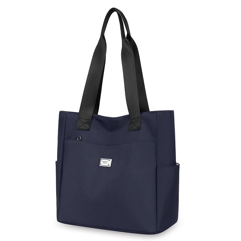 New stylish simple solid color mother bag women s bag nyl shoulder bag fashiable large capacity handbag Oxford Buttot bag темно-синього кольору
New stylish simple solid color mother bag women s bag nyl shoulder bag fashiable large capacity handbag Oxford Buttot bag темно-синього кольору