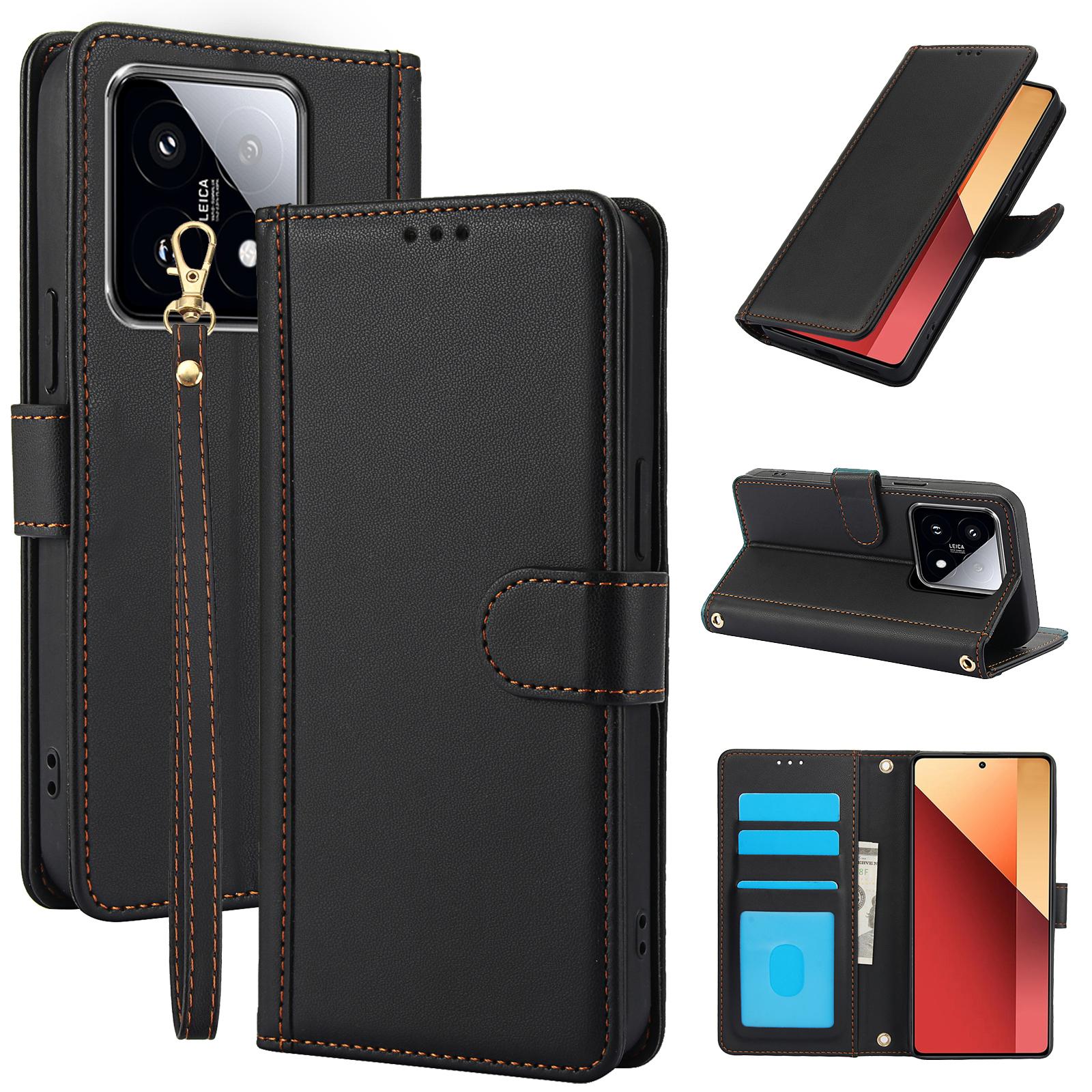 SY-003 For Xiaomi 14T Pro Case PU Leather Stand View Phone Wallet Cover with Shoulder Strap Black
SY-003 For Xiaomi 14T Pro Case PU Leather Stand View Phone Wallet Cover with Shoulder Strap Black