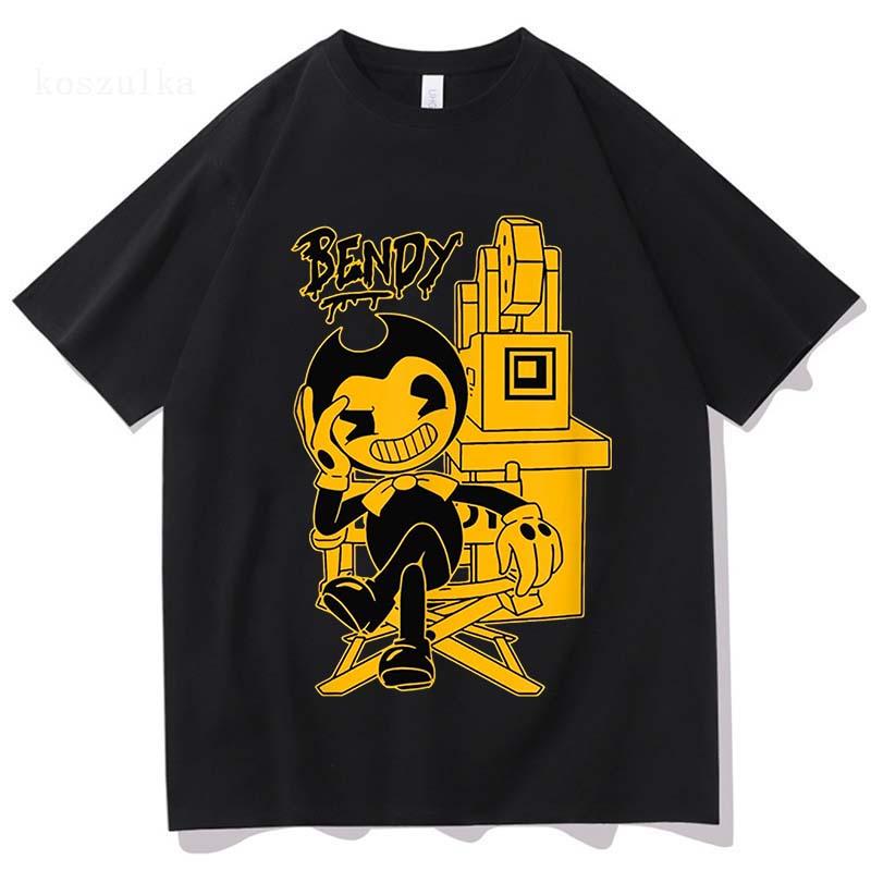 Game Bendy and The Ink Machine T-shirt Summer Short Sleeve Female Tshirts Streetwear Unisex Loose O-neck Graphic Print T Shir... S разноцветный
Game Bendy and The Ink Machine T-shirt Summer Short Sleeve Female Tshirts Streetwear Unisex Loose O-neck Graphic Print T Shir... S разноцветный