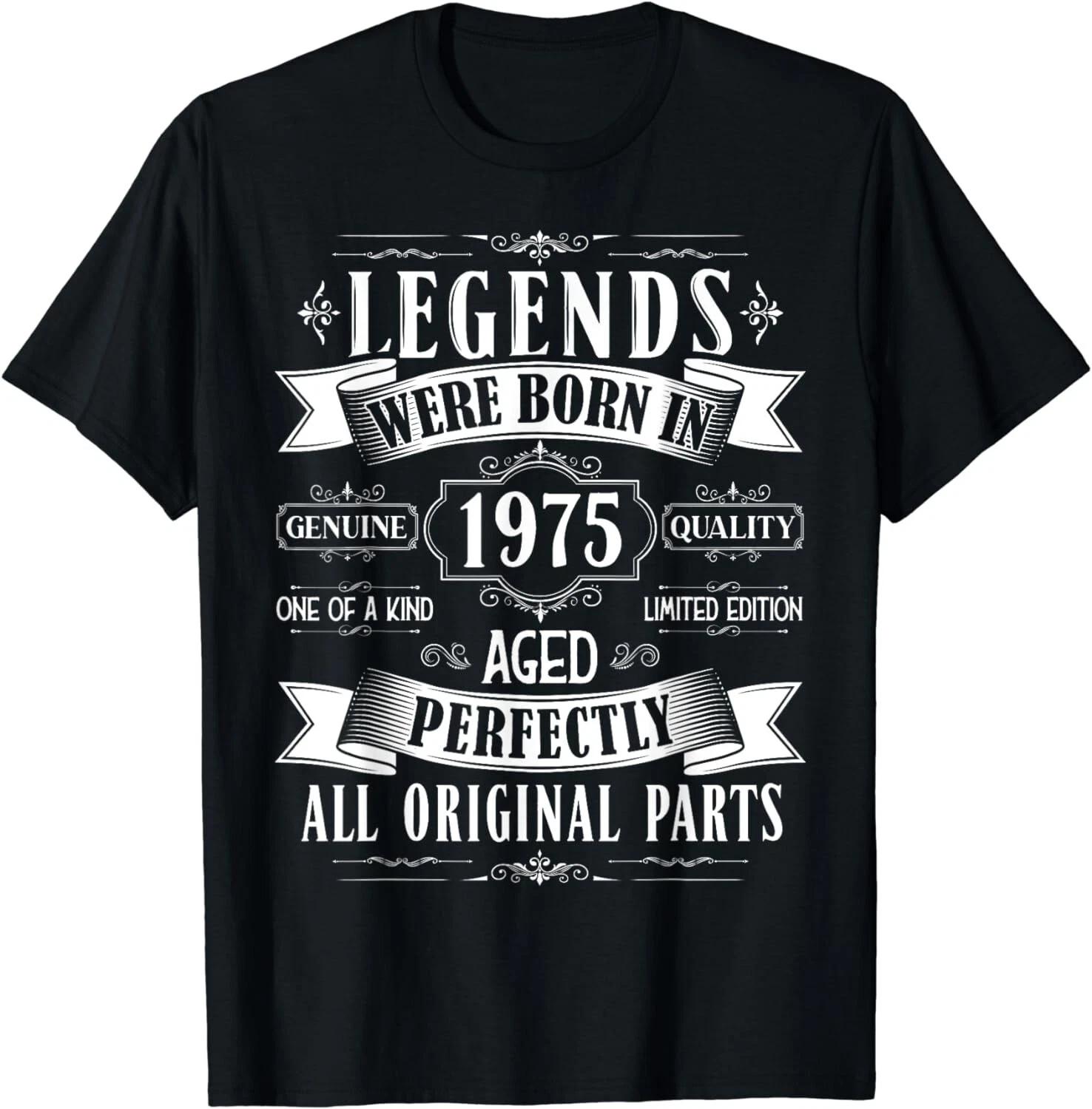 Legends Born In 1975 49th Birthday 49 Years Old Bday Gift Unisex T-Shirt 4XL
Legends Born In 1975 49th Birthday 49 Years Old Bday Gift Unisex T-Shirt 4XL